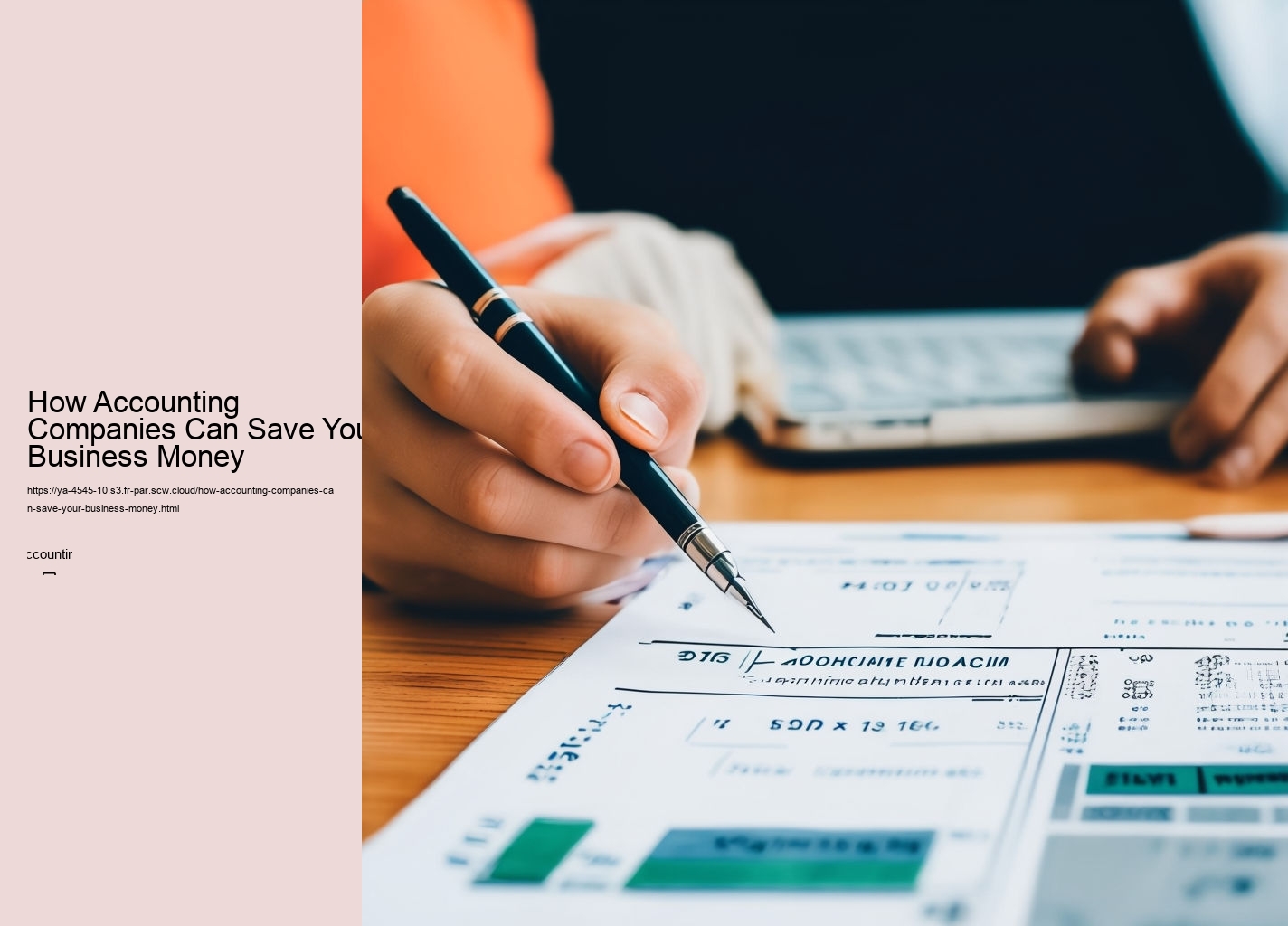 How Accounting Companies Can Save Your Business Money